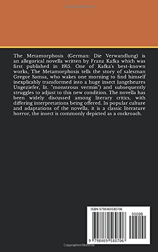 Vista 2 de Metamorphosis The Metamorphosis,Gregor Samsa wakes up one morning to find himself transformed into a "monstrous vermin".