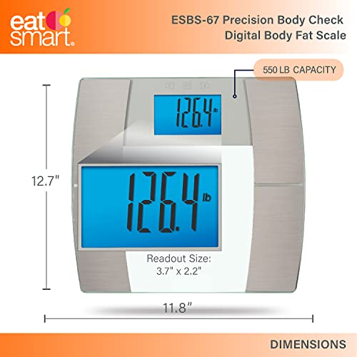 Eatsmart Precision Body Scale, Composition Digital Body Fat Scale For Body Weight #TOP1