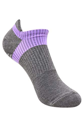 Image of BALENZIA Womens Fishnet Socks |Pack of 6| No Show Mesh Lace Sock| Breathable Cotton | Solid Colors | Casual Wear