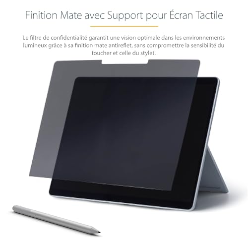 Filtre anti-reflet Surface Laptop 13,5" écran de confidentialité StarTech.com 51% bleu - 3