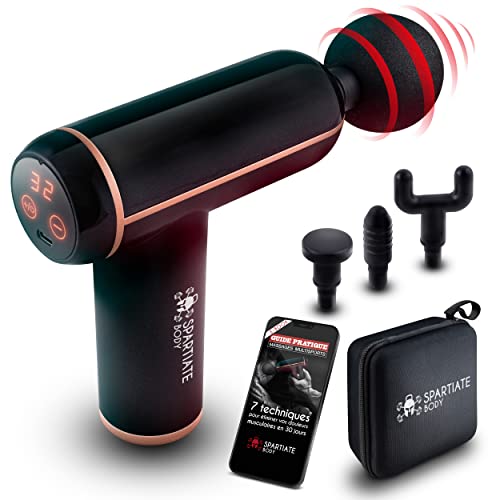 Massage gun pour récupération des muscles fatigués après le sport