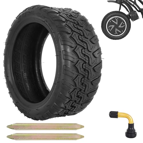 85/65-6.5 Vacuum Tyre, 10 Inch Tubeless Scooter Tyre with Air Valve,