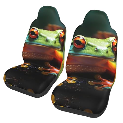 Housse de siège auto grenouille lot de 2 protections respirantes pour voiture et SUV