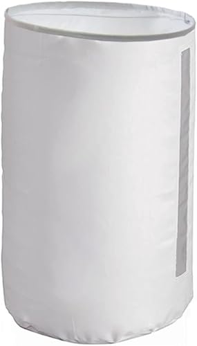 Bolsa inferior para colector de polvo de 70 galones, bolsa de filtro inferior resistente de 30 micrones para herramientas de carpintería, 20