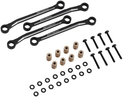 RC Crawlers Truck Upgrade Parts for FMS FCX24M Discovery/Range Rover/ D110: Brass Lower Chassis Link Set