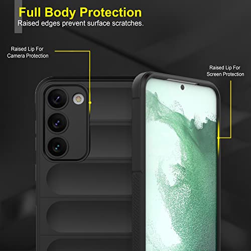 Image of Amazon Brand - Solimo Mobile Cover for Samsung Galaxy S23 Plus (Silicone Black)