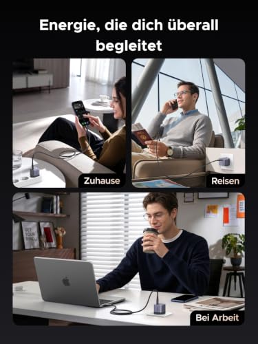 UGREEN Nexode Air 100W USB C Ladegerät mit 1 m USB C Kabel, 1x USB-C Port, – Ansicht 6