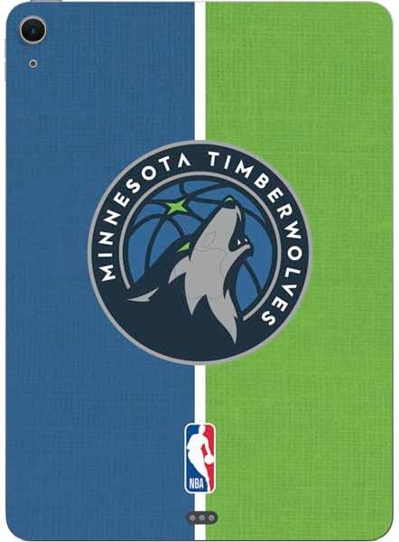 Skinit Decal Tablet Skin Compatible with iPad Air 11in (2024-2025) - Officially Licensed NBA Minnesota Timberwolves Canvas Design