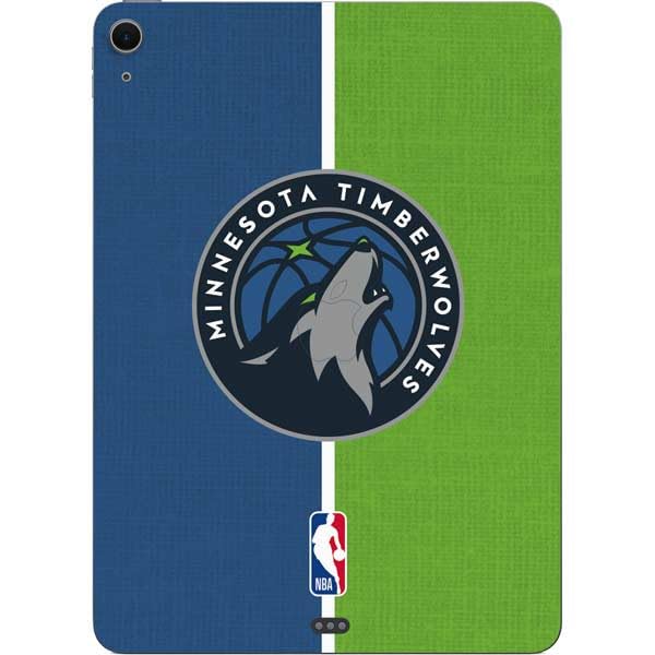 Skinit Decal Tablet Skin Compatible with iPad Air 11in (2024-2025) - Officially Licensed NBA Minnesota Timberwolves Canvas Design