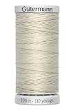 Gütermann Garn M782 Extra Stark Nähgarn Polyester 100m Nähmaschinengarn für alle stark beanspruchten Nähte (299 naturel)