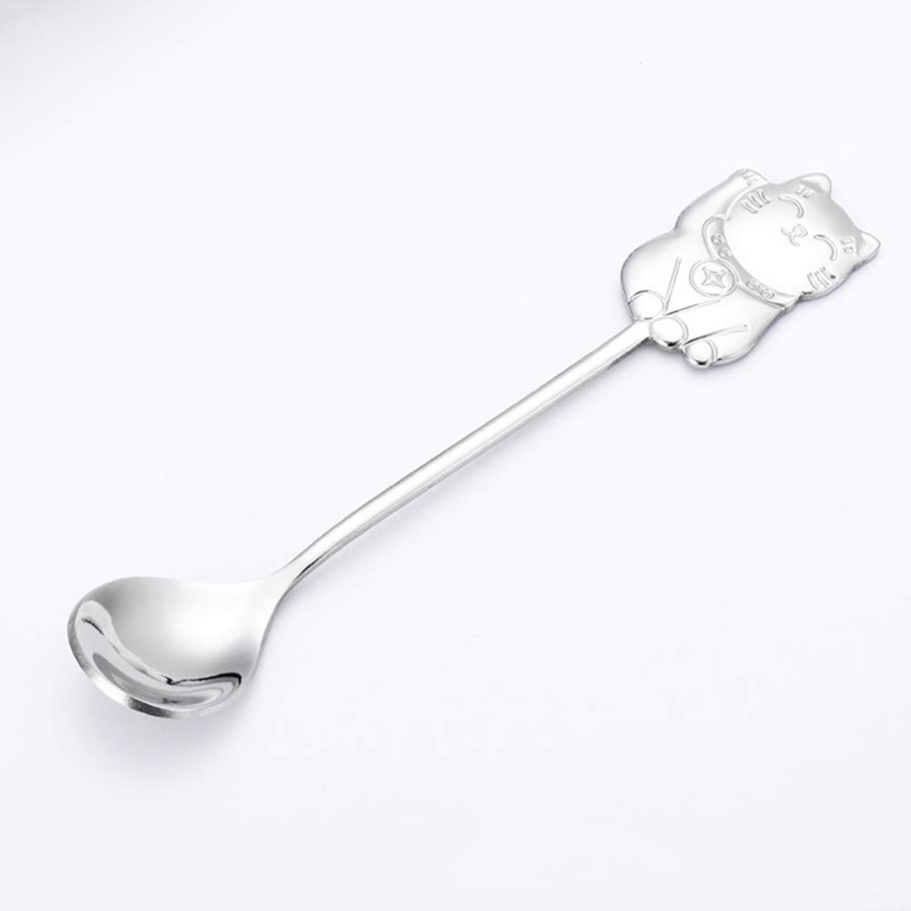 304 Stainless Steel Spoon Dessert Spoon Creative Spoon Coffee Stirring Spoon Sugar Spoon
