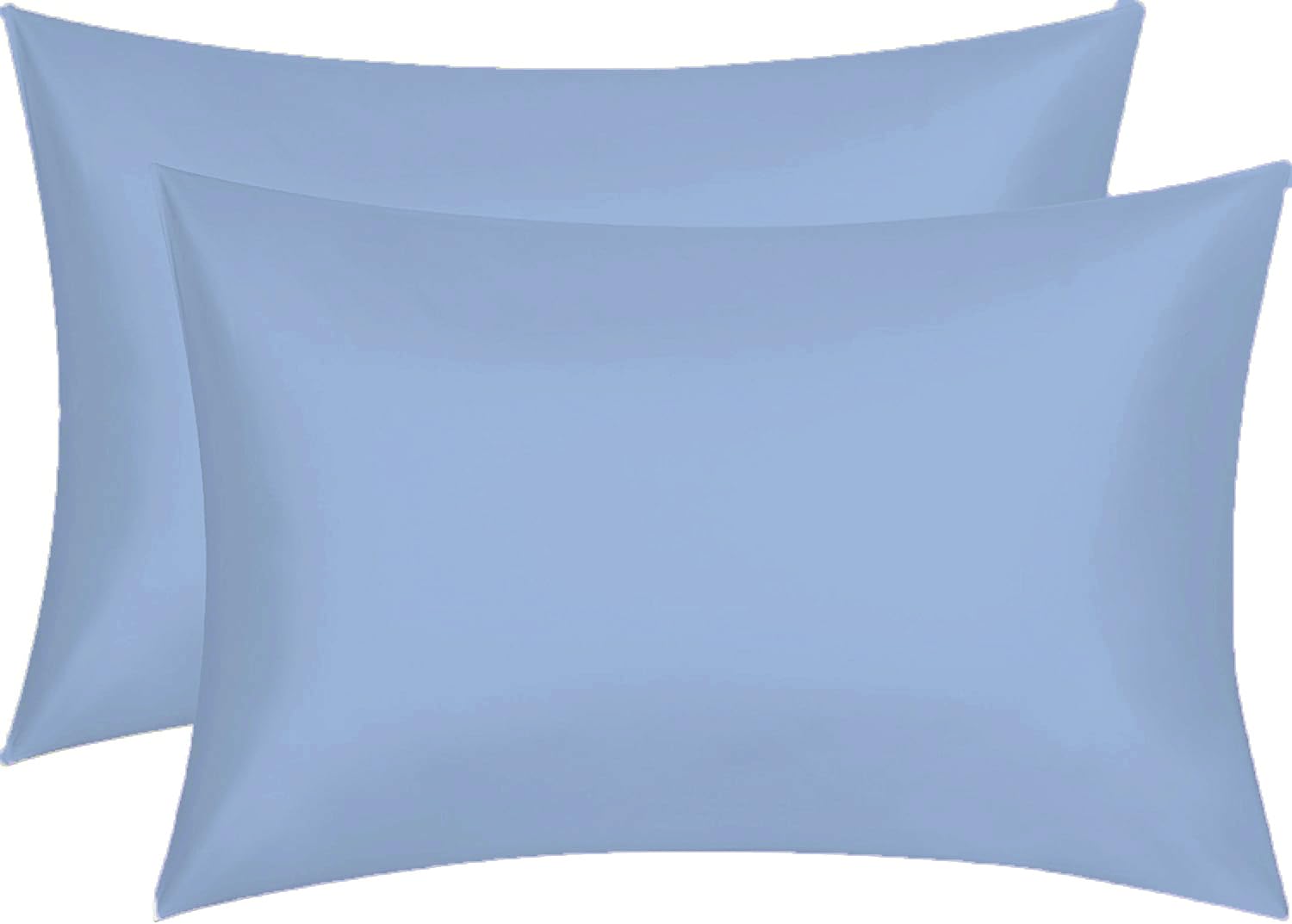 Amigozone Blue Egyptian Cotton 200 Thread Count Pillow Pair Cases (, Pillow Pair)