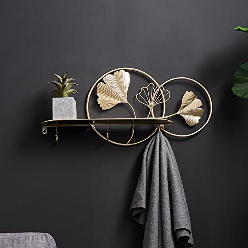 Porte-Manteau Mural Métal Solution Rangement Entrée Étroite et Salon - 8