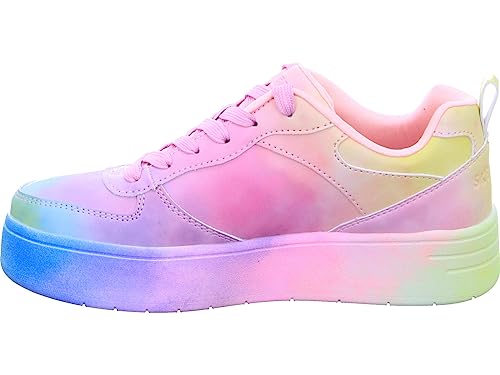 Skechers Girl's Court High-Electric Remix Sneaker2