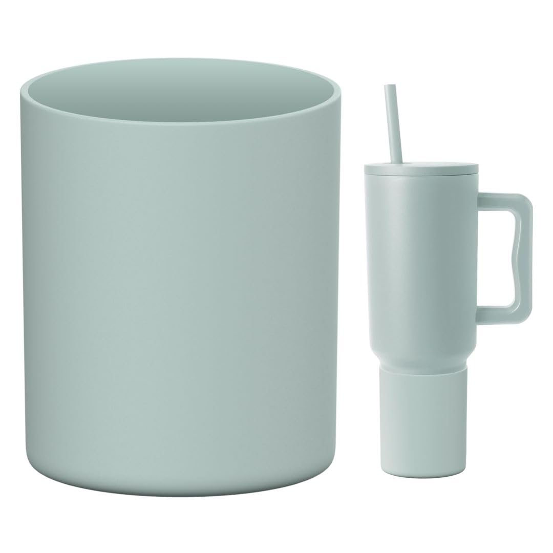 BKBY Silicone Boot Compatible with Sinple Midern 24/30/40 oz Tumbler with Handle/Trek Pivot, Protective Anti-Scratch Bottle Bottom Sleeve Cover