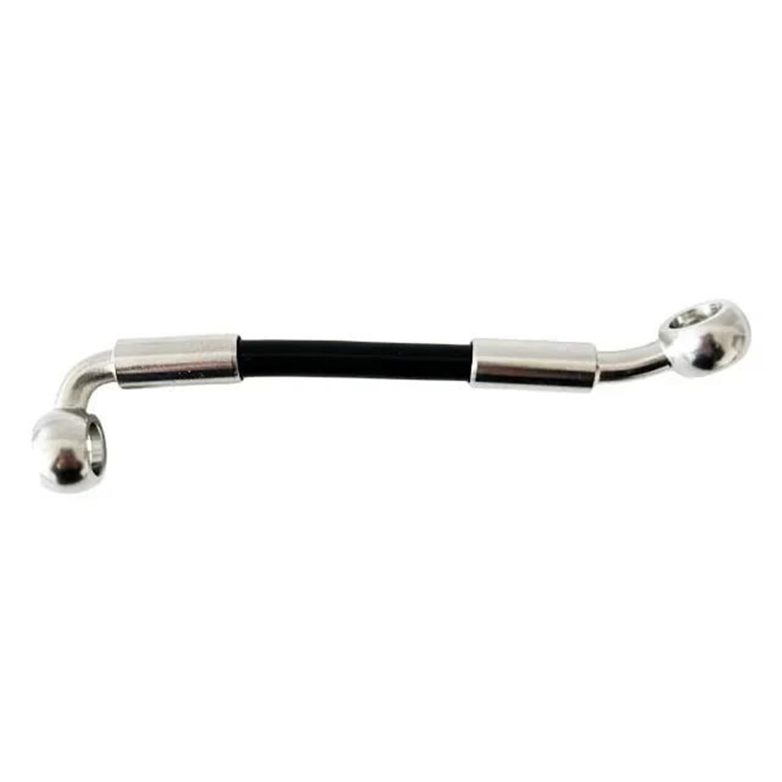 Hydraulic Brake Hose 10cm-500cm Motorcycle Dirt Bike Accessories 28°-90° M10 Oil Fuel Pipe Braided Brake Hose Line(40CM)