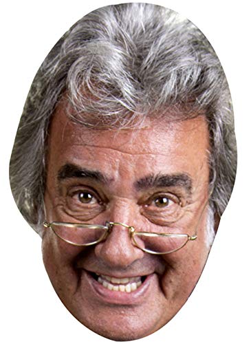 FoxyPrinting David Dickinson Tv Celebrity Cardboard Party Face Mask Fancy Dress