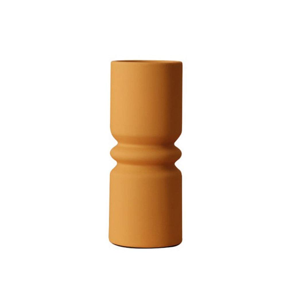 Art Wazon Nordic Creative Ceramiczne Ozdoby domowe Dekoracje Kwiatowe Wazony Dekoracje Domowe Prezenty (Color : B)
