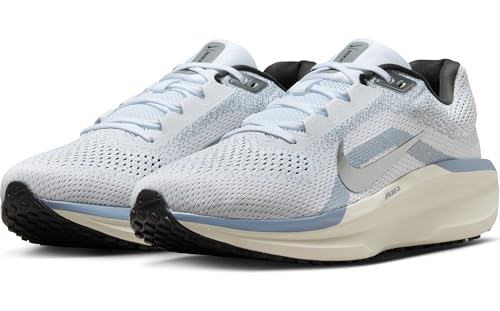 Nike Men's Winflo 11 White/Metallic Silver-Ashen Slate Sneaker2