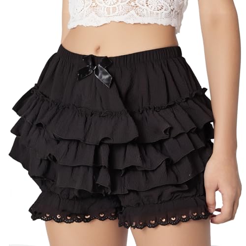 MT Women Lolita Bloomers Victorian Ruffle Petticoat Pantloons Seven Colors2