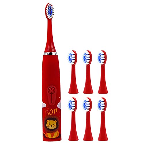 Cepillo de dientes eléctrico para niños, recargable, ABS, una carga, para 45 días, para el baño, cepillo de dientes para niños