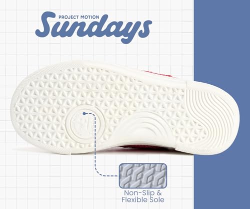 Image of Sundays Girls Sneakers Non-Slip Canvas Girls Shoes Comfort Kids Footwear
