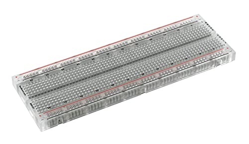 BreadBoard 830 tie-points en plastique haute densité transparent rigide BB830T