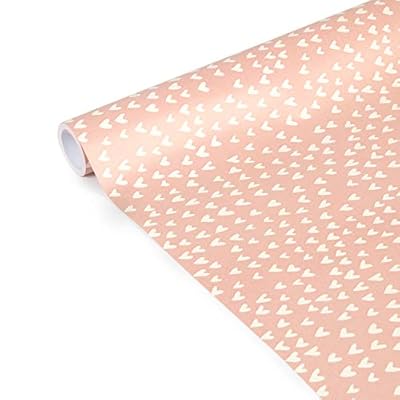 Clairefontaine, 223862C, Rollo de papel de regalo, Excellia Tiny Rolls, 5m x 35cm, 80g, Corazones | Ya disponible en tu tienda friki favorita! En mundofriki.es!