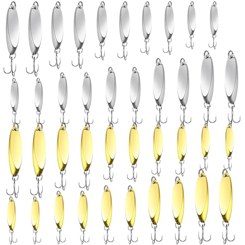 HESTYA 40pcs Spoon Lures Set