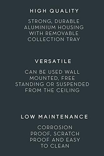Xterminate 40W Electric Flying Insect Killer Zapper Electronic UV Commercial, Home, Kitchen, Wall Ceiling Mountable, Kills Flies, Bugs, Mosquitoes, Wasps
