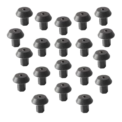 Lot de 8/10/20 pieds de rechange en caoutchouc WB2K101 pour plaque de cuisson de cuisinière - Grille WB02K0101 pour éviter les rayures sur la table de...