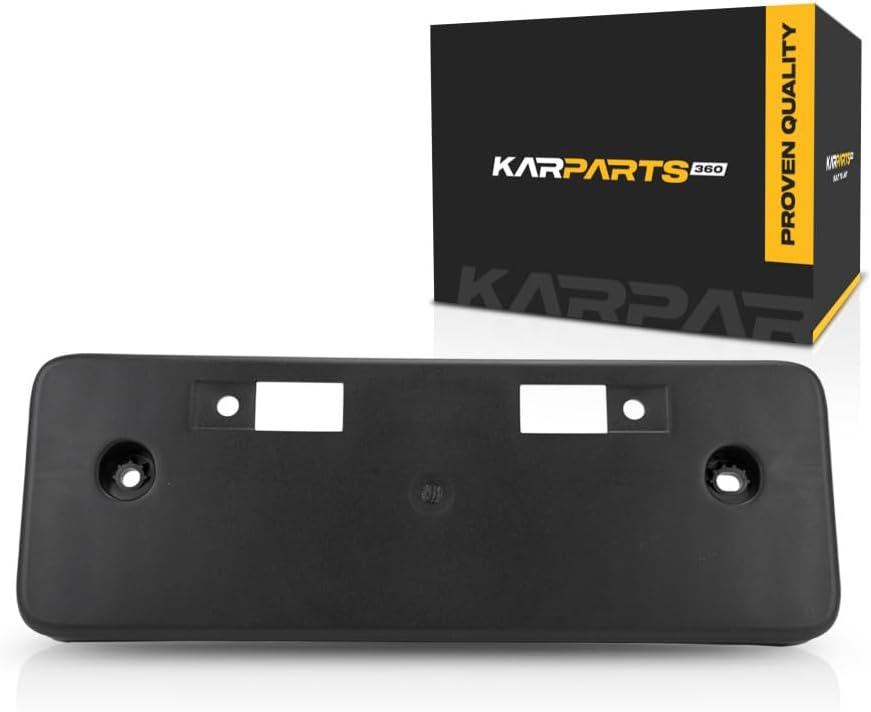 for Nissan Rogue License Plate Bracket 2017 2018 | Front | Textured Black | Hybrid/Non-Hybrid | NI1068141 | 962106FL0A
