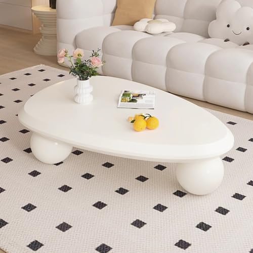 Table centrale au design moderne avec coins arrondis sécurisés
