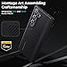 BENKS Z Fold 6 Case Back Cover, Montage ArmorAir for Galaxy Z Fold 6 Case with Hinge Protection, Ultra Slim & Light, PowerShare and Wireless Charging Compatible, Built with Dupont Kevlar 600D & 1500D