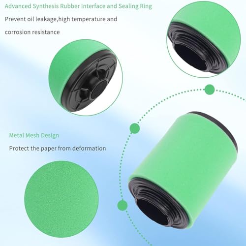 Image of Air Filter 707800371 oil filter 420256188 /711256188 Compatible with Can-am Outlander Renegade 450 500 570 650 800R 850 1000 1000R 4x4 2012-2023