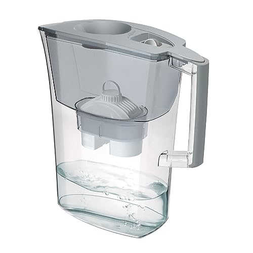 La Mejor Selección de Jarras con filtro al mejor precio. 49 Coflex Home Jarra Filtradora Elegance con capacidad de 2 litros y filtro de carbón activado. Mantiene minerales, reduce cloro y metales pesados