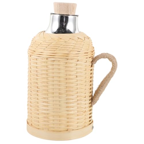 LIFKOME Hervidor Térmico Botella De Duradera Para Uso Doméstico Vintage y Aislante Para Oficina
