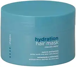 Máscara Capilar BRAÉ Stages Hidratação - Efeito Derretido, Condicionante Profunda, Brilho e Maciez - Hair Mask 200g