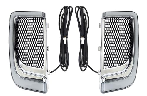 Clignotants grilles de carénage pour Street Glide, idéal pour vos road trips