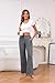 PNAEONG 3 Pack Women's Petite Sweatpants, Casual Wide Leg Pants Loose Fit Lounge Pants with Pocket,P Black+Dark Grey+Light Grey,XS