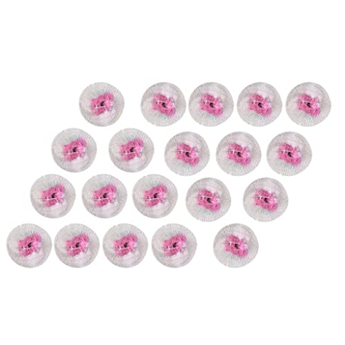 MagiDeal 20 Stück Gluehstrumpf Fuer Gaslaterne, Glühstrumpf Lampe Mantel Für Drucklampe/Gaslampe, Tragbare Ersatzdocht Öllampe Kerosin-Gaslampenzubehör – rosa weiß