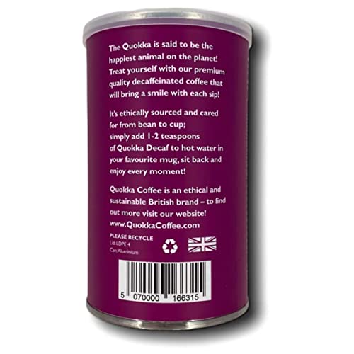 Quokka Decaf Coffee 100g Tin