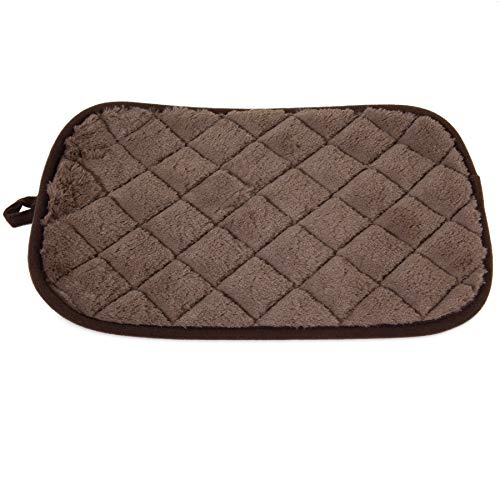 Petmate Snoozzy Brown 17.5X11.5 Quilted Mat #TOP1