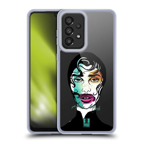 Head Case Designs A La Mode Avant Garde Faces Gel Case [Military Grade Protection] Compatible with Galaxy A33 5G (2022)