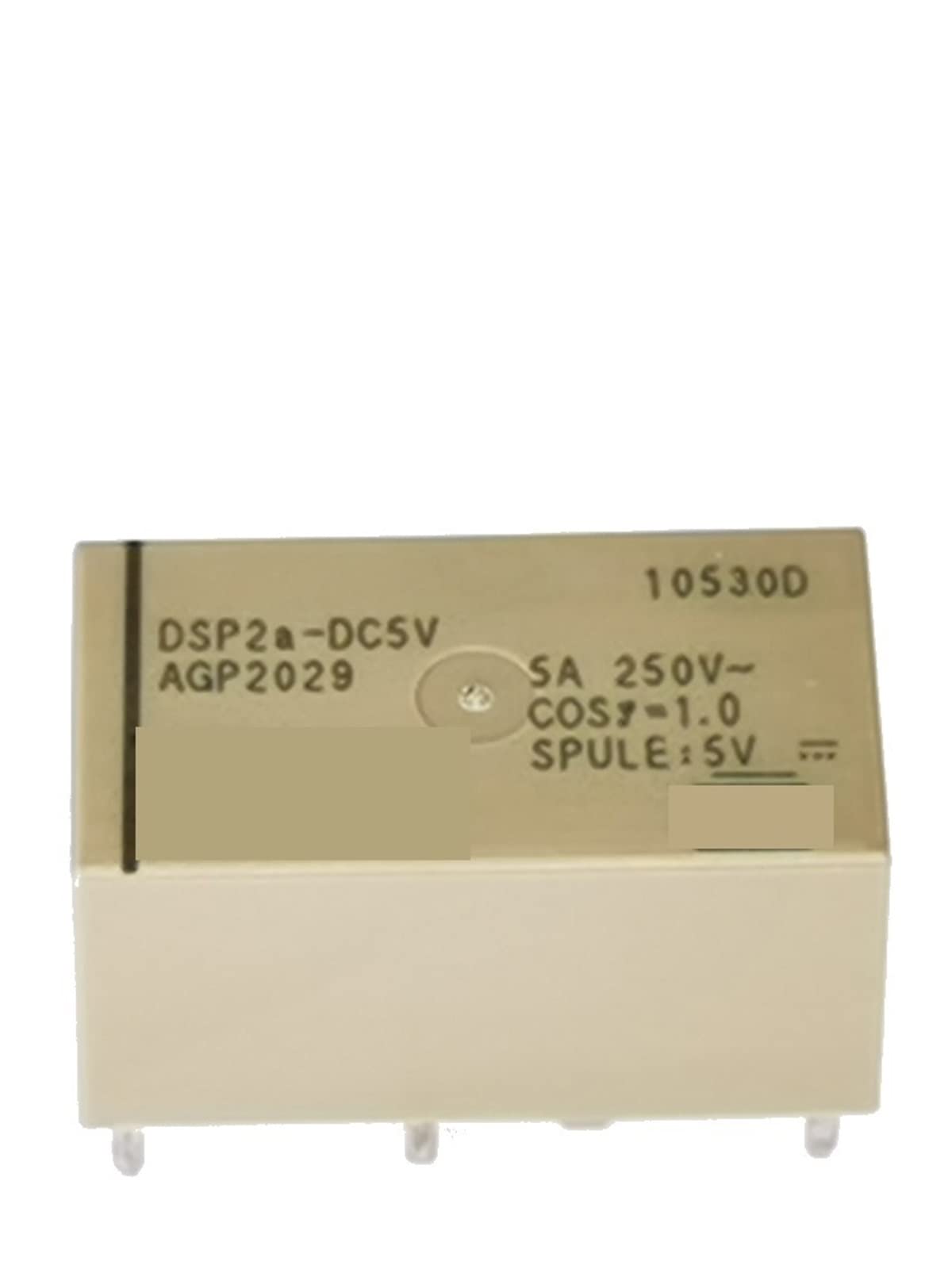 GJZIFGFWQ 10Pcs DSP2a Relay DSP2a-DC5V DSP2a-DC12V DSP2a-DC24V 5V 12V 24V 5A 6PIN(24v)