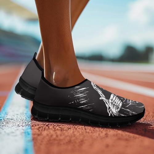 Image of Women's Loafers Slip On Slip Shoe Casual Walking Shoes Non Slip Work Shoes Mesh Athletic Sneakers