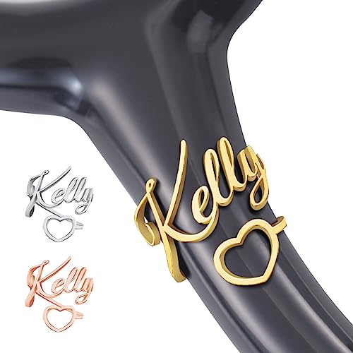 Yoke Style Stethoscope Name Tag Personalized, Custom Stethoscope Charms for Nurses, Stethoscope ID Tag Graduation Nurse Gifts for RN, Doctors