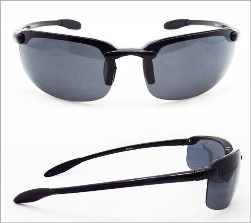 Polarized Sunglasses with prmium TAC Polarized Brown lenses and ultra light rimless frames. Fits Asian Faces. Free Microfiber Cleaning Case Included.2