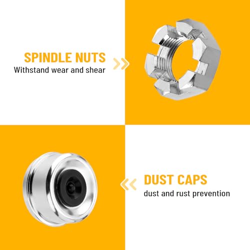Image of 4 Sets Trailer Hub Wheel Bearing Kit 25580 /25520 02475 /02420