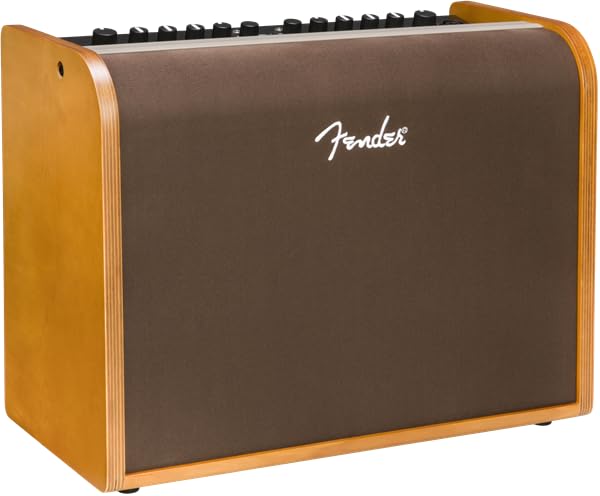 Fender Acoustic 100 Gitarrenverstärker, Akustik Amp mit Mikrofon, 100W